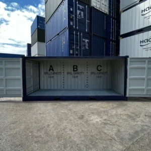 ''OPEN SIDE 20'' pied avec bac de rétention drip tray