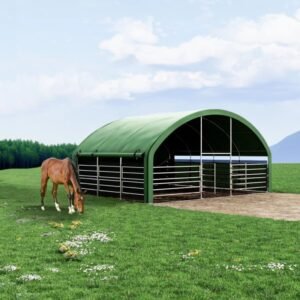Abris pour pour bétail 6x6 m GSCT2020 Premium