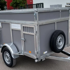 Remorque à chiens BW TRAILERS 4 cases + coffre